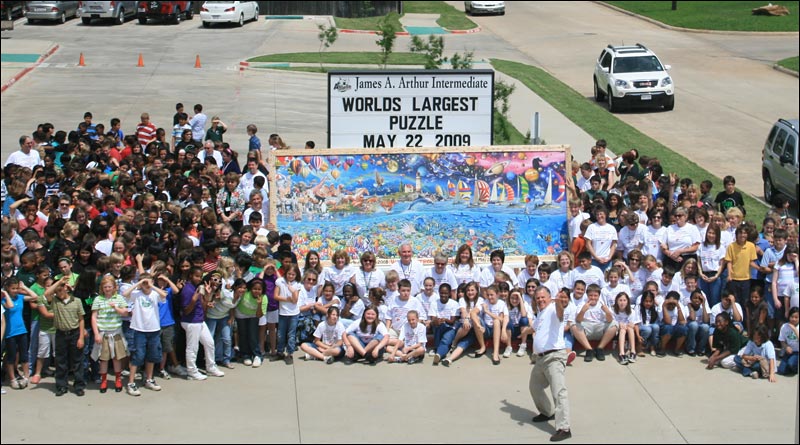 FIRST SCHOOL IN THE WORLD TO COMPLETE - James A. Arthur Intermediate School