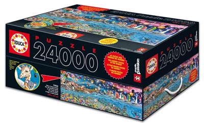 Puzzle 24000 pièces - La vie